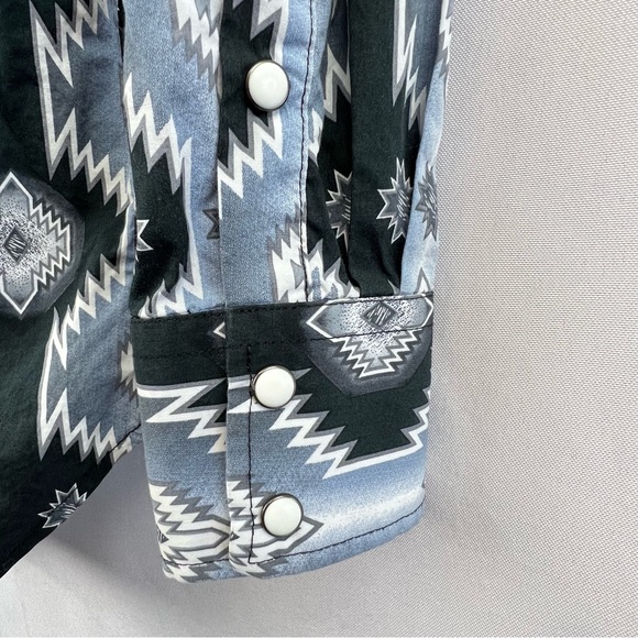 Men's Rock & Roll Western snap shirt - Picture 7 of 7